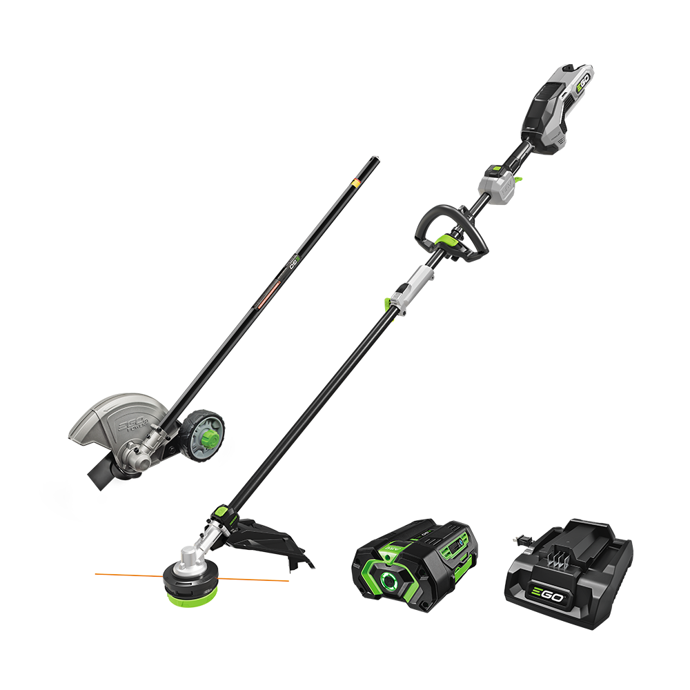 EGO MHC1603 multi-head kit with trimmer, edger, battery and charger